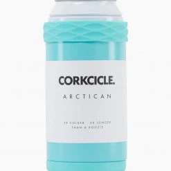 Corkcicle Arctican Koozie In Gloss Turquoise