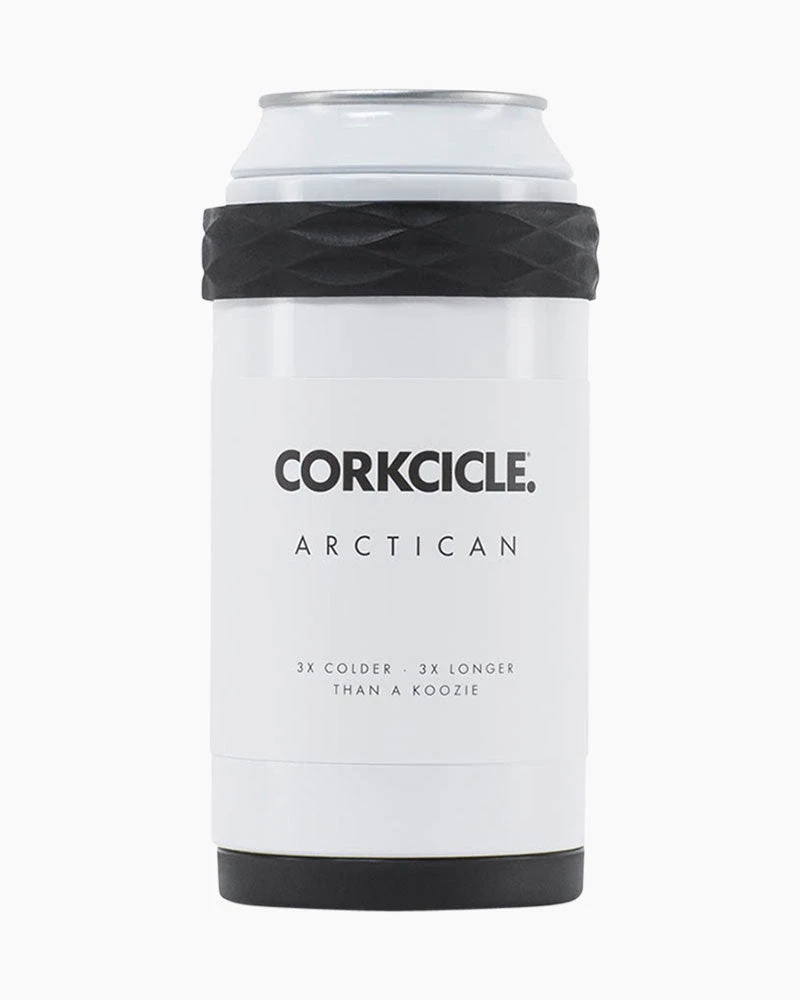 Corkcicle Arctican Koozie In Gloss White 1 Corkcicle Arctican Koozie In Gloss White