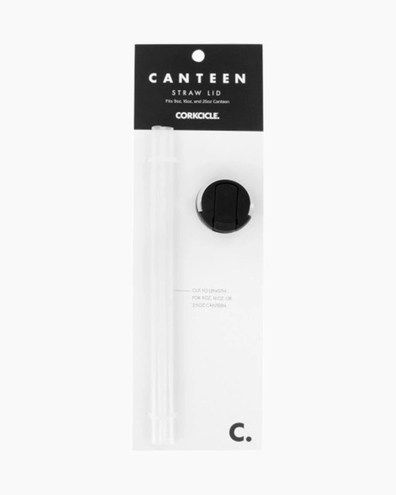 Corkcicle Canteen Straw Lid (For 9oz, 16oz, 25oz) 1 Corkcicle Canteen Straw Lid (For 9oz, 16oz, 25oz)