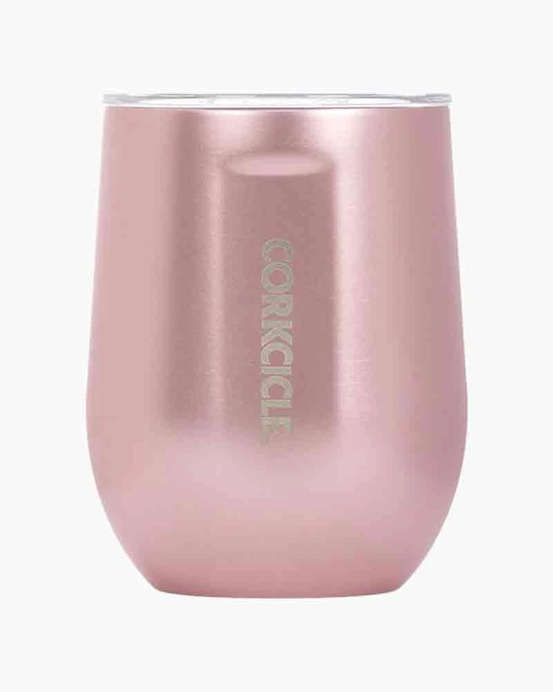 Other Glassware Corkcicle Stemless Wine Cup In Rose Metallic 2 Other Glassware Corkcicle Stemless Wine Cup In Rose Metallic
