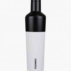 Corkcicle 16 Oz. Color Block Canteen In Modern Black