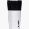 Corkcicle 16 Oz. Color Block Tumbler In Modern Black