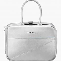 Corkcicle Baldwin Boxer Lunch Bag In Silver