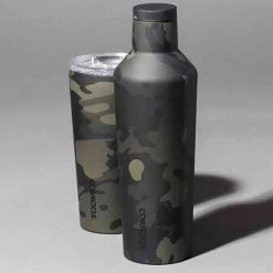 Corkcicle 16 Oz. Canteen In Multicam Black