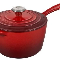 Le Creuset Saucepans Le Creuset 1.75 Quart Enameled Cast Iron Signature Saucepan