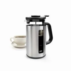 OXO Good Grips 8-Cup French Press With Groundslifter Cook With OXO 7 OXO Good Grips 8-Cup French Press With Groundslifter Cook With OXO