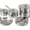 Le Creuset 10 Piece Stainless Steel Cookware Set Le Creuset Cookware Sets