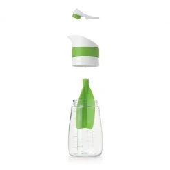 OXO Good Grips Twist And Pour 14 Oz. Salad Dressing Mixer In Green Cook With OXO