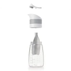 OXO Good Grips Twist And Pour 14 Oz. Salad Dressing Mixer In Grey