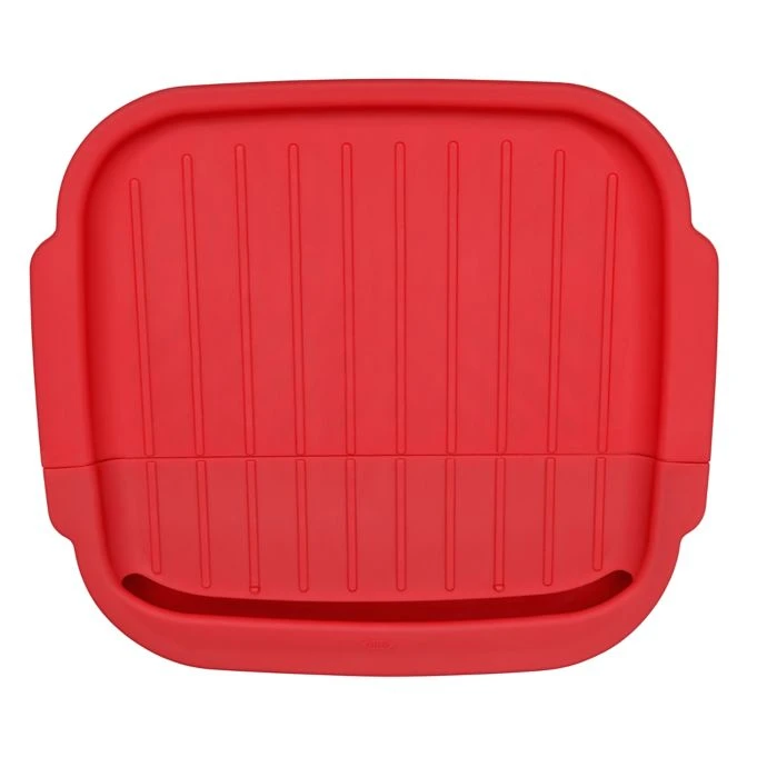 OXO Good Grips Microwave Bacon Crisper In Red/White Cook With OXO 2 OXO Good Grips Microwave Bacon Crisper In Red/White Cook With OXO