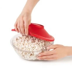 OXO Good Grips Microwave Popcorn Popper In Red/White