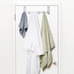 OXO Over-the-Door 6 Hook Rack Organize With OXO