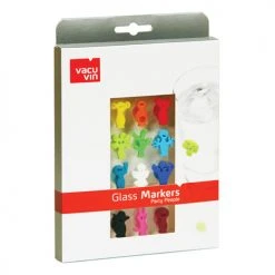 True Fabrications Vacu Vin Party People Charms Wine Glass Accessories