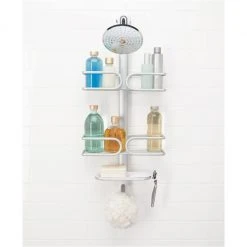 OXO Good Grips 3-Tier Shower Caddy In Aluminum 6 OXO Good Grips 3-Tier Shower Caddy In Aluminum