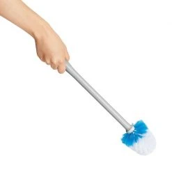 OXO Good Grips Compact Toilet Brush And Canister In Grey Clean With OXO