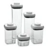 OXO Good Grips 5-Piece Food Storage Pop Container Set Organize With OXO