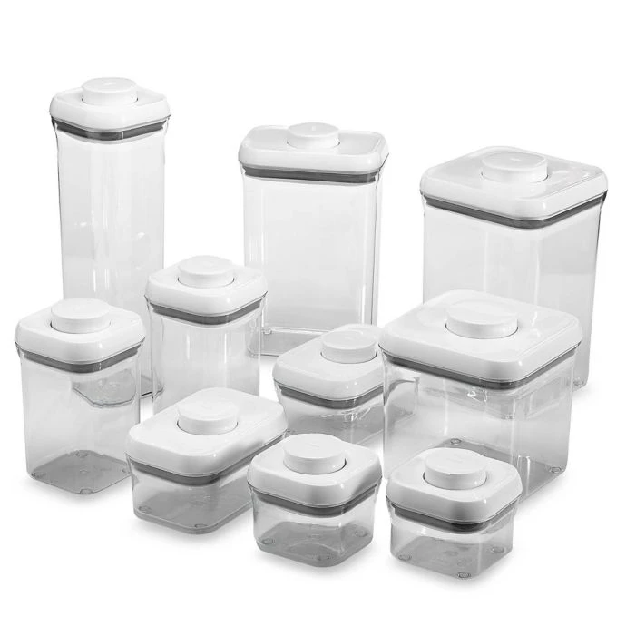 Organize With OXO OXO Good Grips 10-Piece Food Storage Pop Container Set 5 Organize With OXO OXO Good Grips 10-Piece Food Storage Pop Container Set