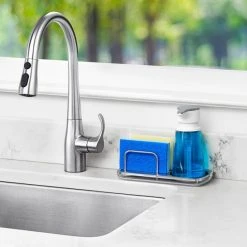 Organize With OXO OXO Good Grips Sink Organizer In Stainless Steel