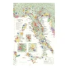 True Fabrications Wine & Vineyard Maps Wine Map Of Italy