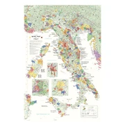 True Fabrications Wine & Vineyard Maps Wine Map Of Italy