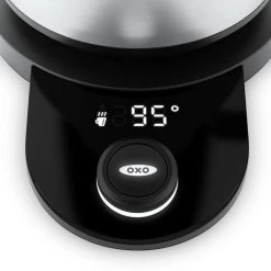 OXO Brew Adjustable Temperature Electric Gooseneck Stainless Steel Kettle 7 OXO Brew Adjustable Temperature Electric Gooseneck Stainless Steel Kettle