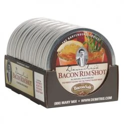 True Fabrications Demitri's 4 Ounce Bacon Rim Shot Bloody Mary Rim Salt