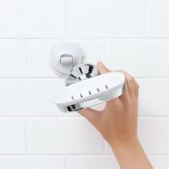 OXO Good Grips Chrome Suction Soap Dish