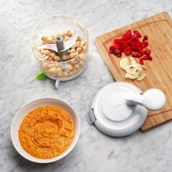 Cook With OXO OXO Good Grips One Stop Chop Manual Food Processor In White/Green