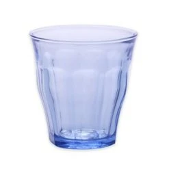 Duralex Glassware Duralex 7.75-Ounce Picardie Tumblers In Marine Blue (Set Of 6)