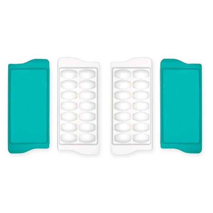 OXO Tot Baby & Toddler OXO Tot Baby Food Freezer Trays In Teal (Set Of 2) 1 OXO Tot Baby & Toddler OXO Tot Baby Food Freezer Trays In Teal (Set Of 2)