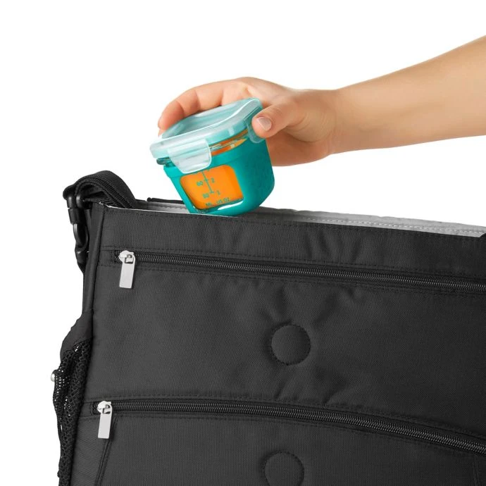 OXO Tot Baby & Toddler OXO Tot 4 Oz. Glass Baby Food Storage Blocks With Silicone Sleeves In Teal (Set Of 4) 2 OXO Tot Baby & Toddler OXO Tot 4 Oz. Glass Baby Food Storage Blocks With Silicone Sleeves In Teal (Set Of 4)