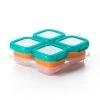 OXO Tot Baby & Toddler OXO Tot 4-Pack 4 Oz. Baby Blocks Freezer Containers In Teal
