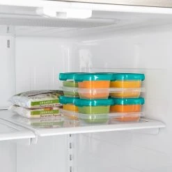 OXO Tot Baby & Toddler OXO Tot 4-Pack 4 Oz. Baby Blocks Freezer Containers In Teal 14 OXO Tot Baby & Toddler OXO Tot 4-Pack 4 Oz. Baby Blocks Freezer Containers In Teal