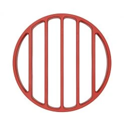 OXO Silicone Pressure Cooker Roasting Rack In Red Cook With OXO