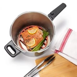 OXO Silicone Pressure Cooker Roasting Rack In Red Cook With OXO 13 OXO Silicone Pressure Cooker Roasting Rack In Red Cook With OXO