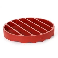 OXO Silicone Pressure Cooker Roasting Rack In Red Cook With OXO 10 OXO Silicone Pressure Cooker Roasting Rack In Red Cook With OXO
