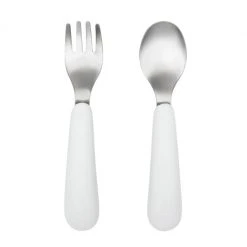 OXO Tot Fork And Spoon Set In Teal 10 OXO Tot Fork And Spoon Set In Teal