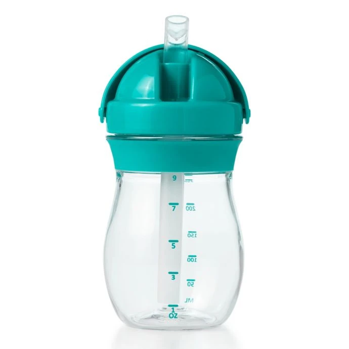 OXO Tot 9 Oz. Transitions Straw Cup In Teal 2 OXO Tot 9 Oz. Transitions Straw Cup In Teal