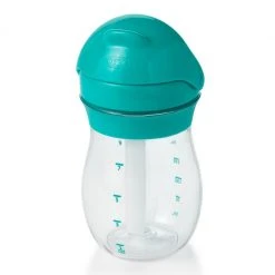 OXO Tot 9 Oz. Transitions Straw Cup In Teal 10 OXO Tot 9 Oz. Transitions Straw Cup In Teal