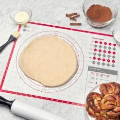 OXO Good Grips Pastry Mat In White/Red 7 OXO Good Grips Pastry Mat In White/Red