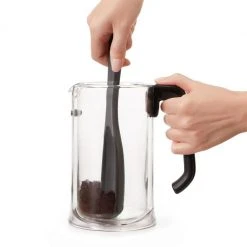 OXO Good Grips Coffee Grounds Cleaning Scoop In Grey/Black