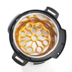 OXO Silicone Pressure Cooker Egg Rack In Yellow
