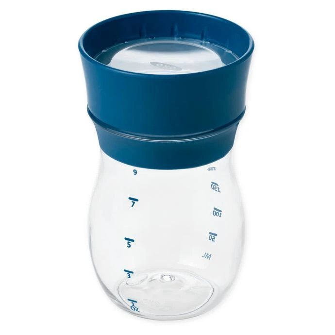 OXO Tot 9 Oz. Open Trainer Cup In Navy OXO Tot Baby & Toddler 1 OXO Tot 9 Oz. Open Trainer Cup In Navy OXO Tot Baby & Toddler