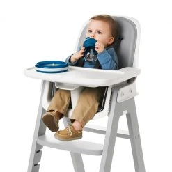 OXO Tot Transitions 6oz. Straw Cup With Handles In Navy