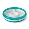 OXO Tot Divided Plate With Removable Ring In Teal OXO Tot Baby & Toddler