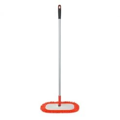 OXO Good Grips Microfiber Floor Duster In Orange Clean With OXO