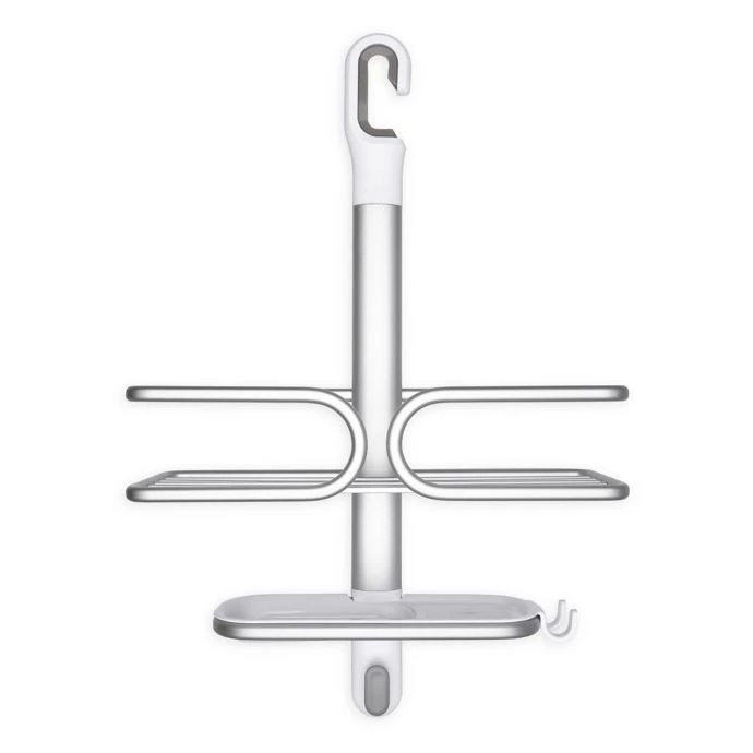 OXO Good Grips 2-Tier Shower Caddy In Aluminum OXO Shower & Bathroom 1 OXO Good Grips 2-Tier Shower Caddy In Aluminum OXO Shower & Bathroom