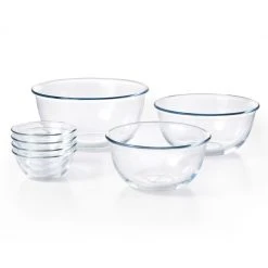 Cook With OXO OXO Good Grips 7-Piece Clear Glass Mixing Bowl Set