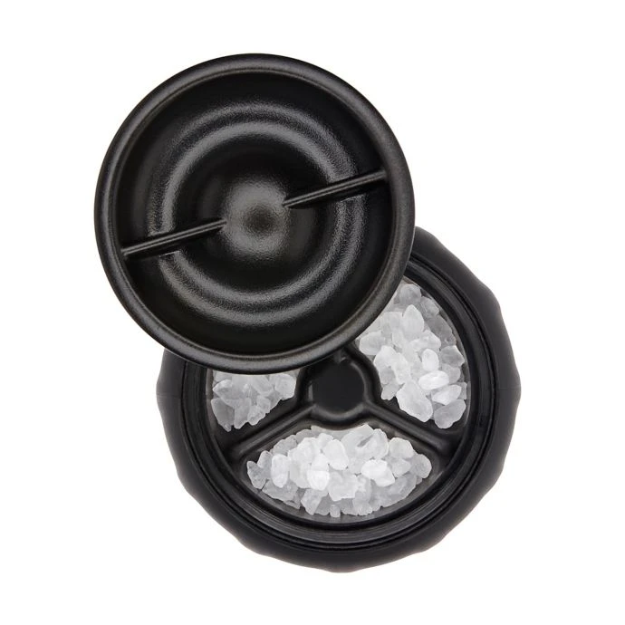 OXO Good Grips Top Dispensing Salt And Pepper Grinder Set In Black Cook With OXO 3 OXO Good Grips Top Dispensing Salt And Pepper Grinder Set In Black Cook With OXO