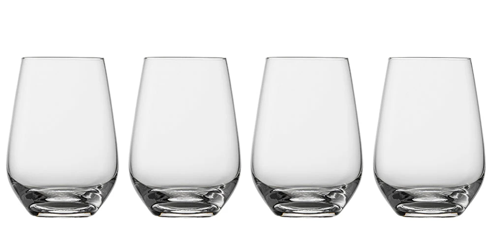 Villeroy & Boch Voice Basic Glasses Villeroy & Boch Voice Basic Stemless Wine Glasses, Set Of 4 2 Villeroy & Boch Voice Basic Glasses Villeroy & Boch Voice Basic Stemless Wine Glasses, Set Of 4